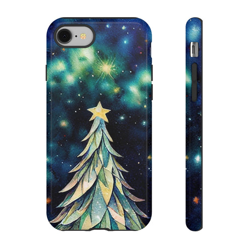 Christmas Tree On a Sky Full of Stars - Impact Resistant Phone Case iPhone 8 Glossy
